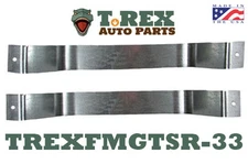 1978-1996 Ford Bronco 33 gal. rear gas tank lower straps (pair) w/out bolts