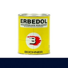 B&uuml;chner Erbedol Same blau Lack Farbe Kunstharzlack SL5480 750ml