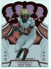 2020 Panini Chronicles Draft Picks Crown Royale Mirror Red Jared Pinkney Rookie
