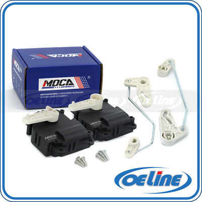 2x Heater Blend Door Actuator for 07- 12/24/14 Ford Edge & 07-15