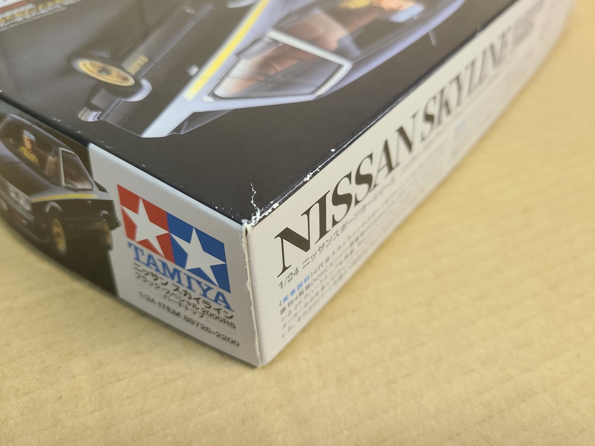 Tamiya 1/24 Nissan Skyline Hardtop 2000RS Black Special 89726