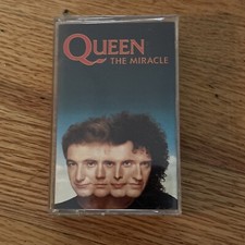 Queen The Miracle Capital Records 1989 Cassette Tape Freddie Mercury Brian May