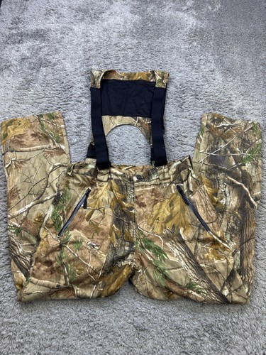 RedHead Bib Overalls Men Medium Realtree Camo Bone Dry Outdoor Hunting Insolated - 第 1/14 張圖片