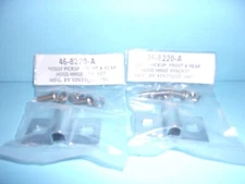 1935 1936 1937 Ford Truck Hood Mount Brackets Chrome plated with  hardware