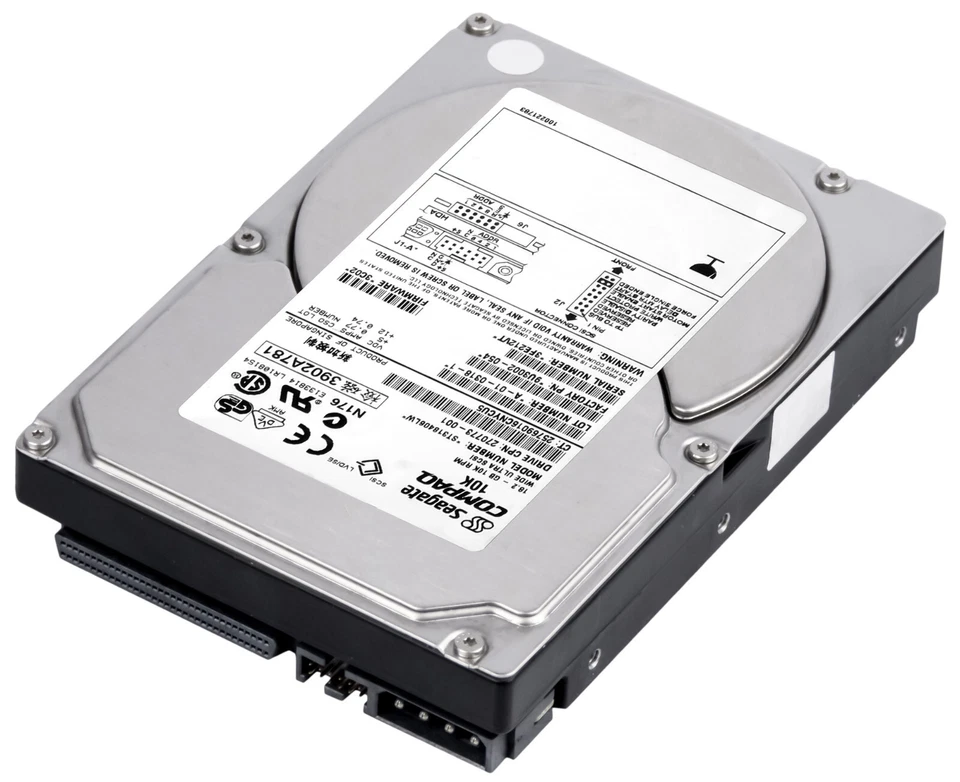 Disco Rigido Compaq 270773-001 ST318406LW 18.2GB 10K 4MB SCSI U160 3.5'' - Image 2 of 3