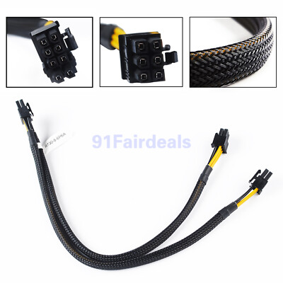 #ad 0N08NH for Dell R720 R730 R7910 GPU Power Cable 9H6FV Riser to GPGPU 09H6FV USA $11.20