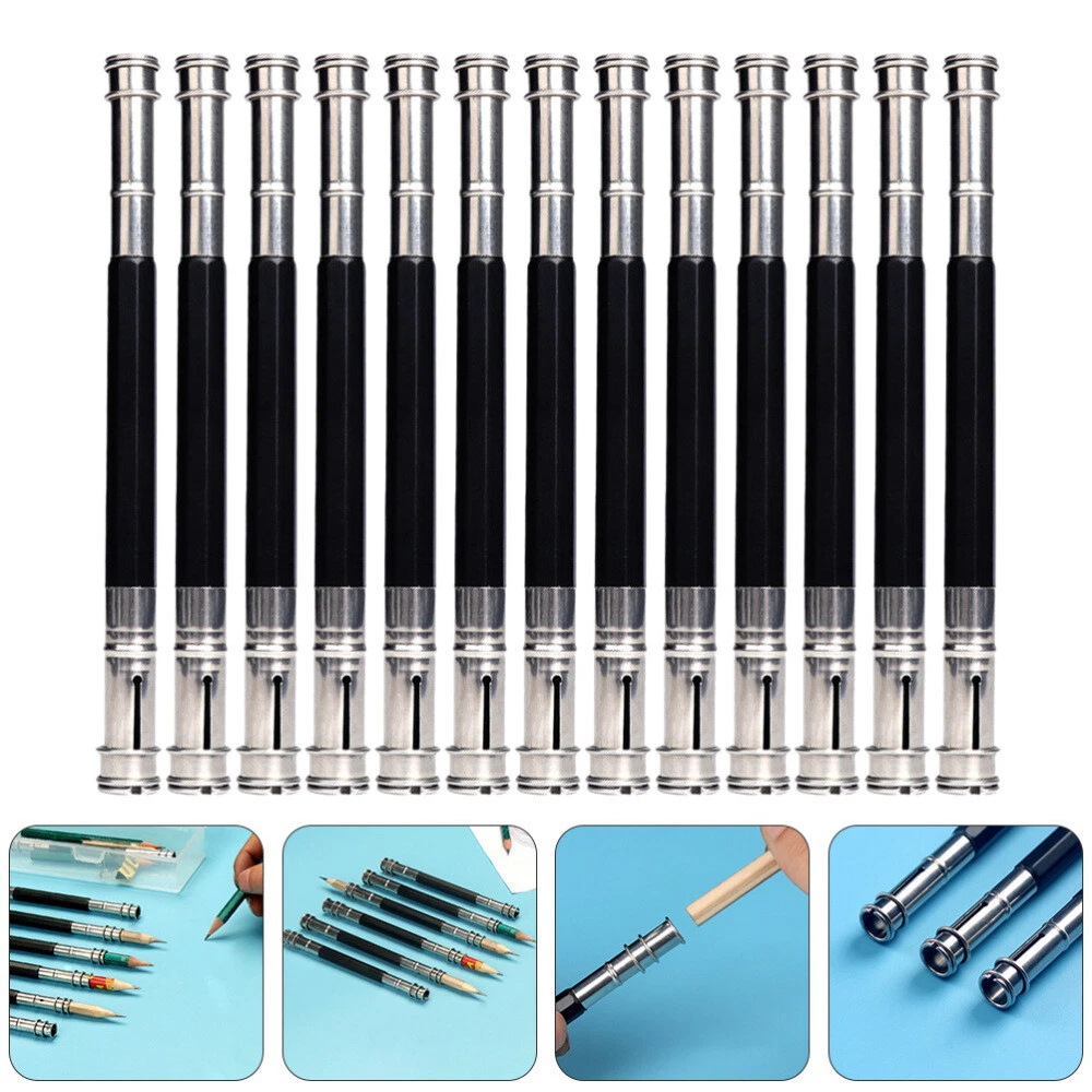 13Pcs Delicate Special Small Short Pencil Holder Extenders for Home Friends