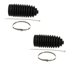 Pair Set of 2 Front Rack & Pinion Bellows Kits Moog for Toyota Van 1989 4WD