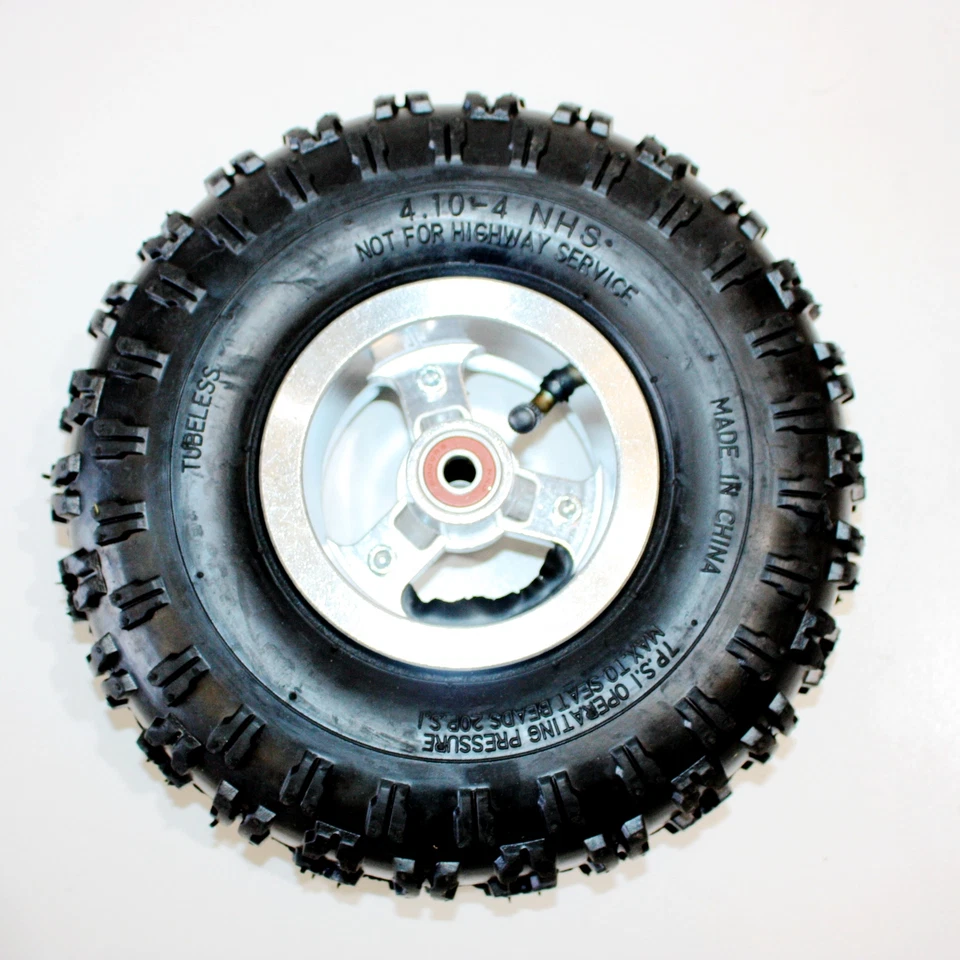 3.50 / 4.10 - 4 4" Inch Wheel Rim Tyre Tire 49cc Mini Quad Dirt Bike ATV Buggy - Image 2 of 4