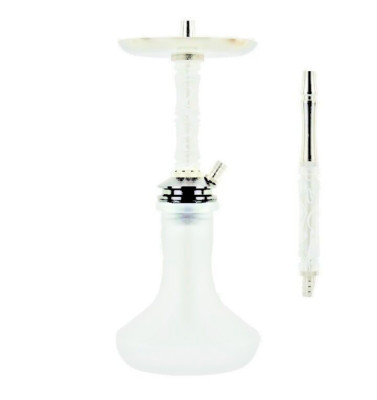 Moze Breeze Two - Wavy Frosted | NEU HÄNDLER Edelstahl Shisha mit Mundst.