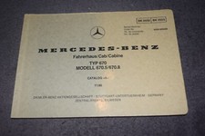 Ersatzteilliste Bildkatalog Mercedes T2 neu Transporter 11/1986 erstklassig