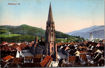 Postcard Freiburg I B Divided Back