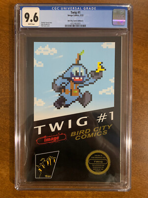  TWIG #1 - CGC 9.6 - LAREN Bird City Exclusive - Nintendo Virgin -LTD 750 w/COA