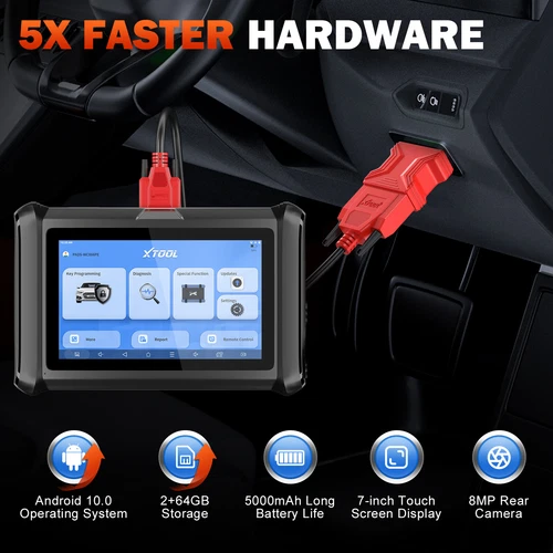 XTOOL X100PADS V2.0 Auto IMMO & Key Programming OBD2 Scanner Diagnostic Tool FCA - Picture 15 of 23