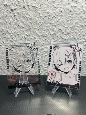 Genki Parade 2 R Black & White Reveal Karte Anime Waifu ACG 001 Rem 