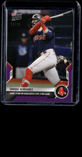 Enrique Hernandez - 2021 MLB Topps Now #934 Purple 19/25 Parallel Boston Red Sox