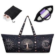Yoga Mat Bag Large Yoga Mat Carrier with Shoes Compartment and Wet Pocket Pil...