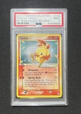 2004 Pokemon Ex Team Rocket Returns #108 Torchic Gold Star Holo MINT PSA 9 on eBay