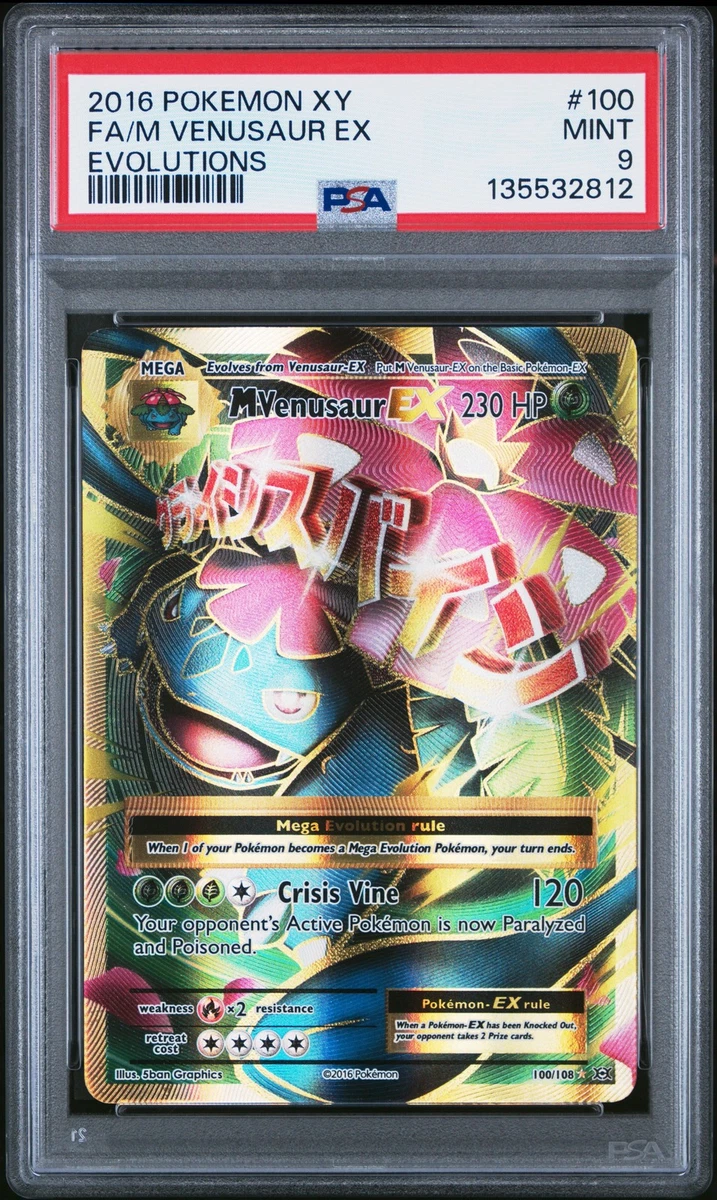 Venusaur Pokémon TCG Professional Sports Authenticator (PSA