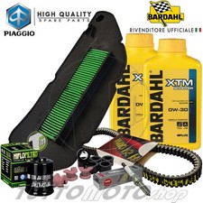 Tagliando PIAGGIO Medley 125-150 IE ABS 4T 2017 2018 / Kit Olio Bardahl XTM 0W30