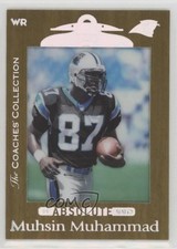 1999 Playoff Absolute SSD The Coaches' Collection /500 Muhsin Muhammad #14 9b4