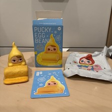 POPMART Pucky Egg Beanie - Egg Roll