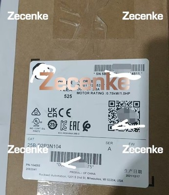 25B-D2P3N104 PowerFlex 525 AC frequency converter Drive 0.75kw/1.0HP ship FedEx