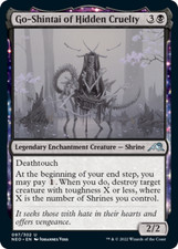 x4 Go-Shintai of Hidden Cruelty - Kamigawa: Neon Dynasty - NM - MTG