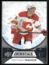 2021-22 Upper Deck Credentials #19 Matthew Tkachuk