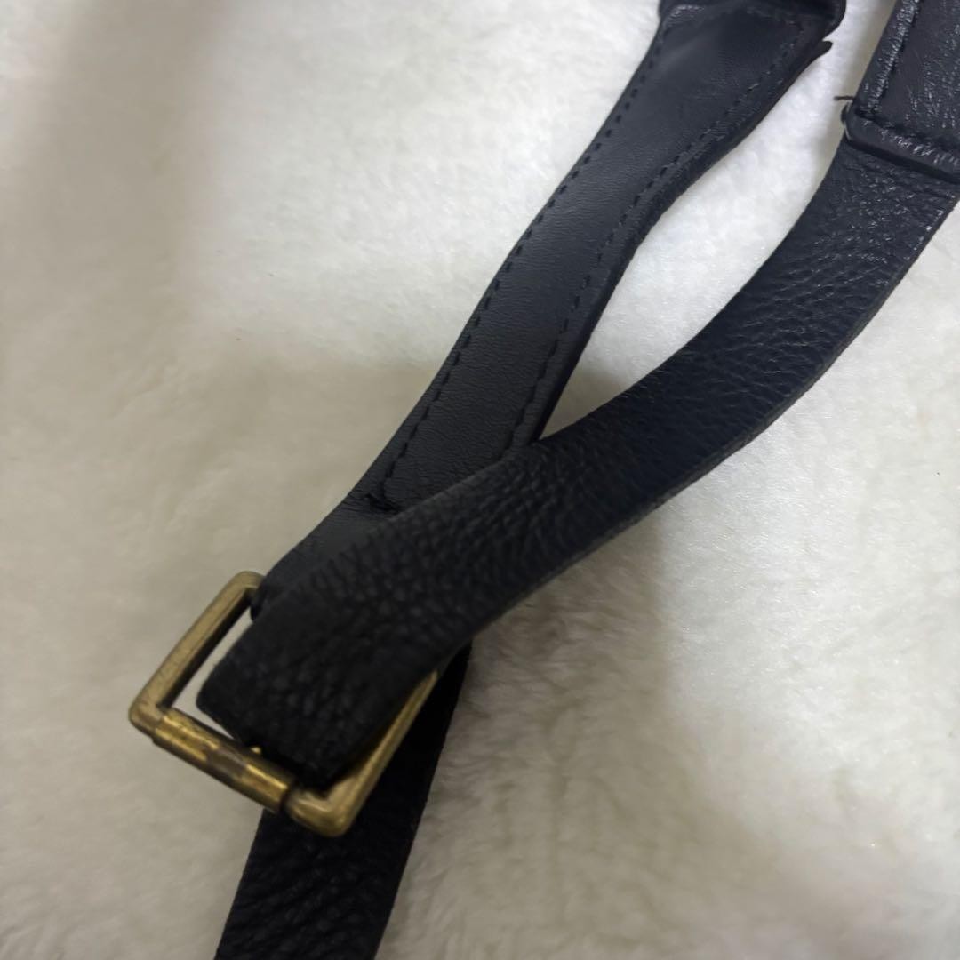 [Extremely Rare] Porter Rucksack Drawstring Leath… - image 13