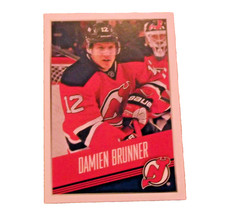 2014-15 Panini NHL Sticker Collection No 110 Damien Brunner New Jersey Devils