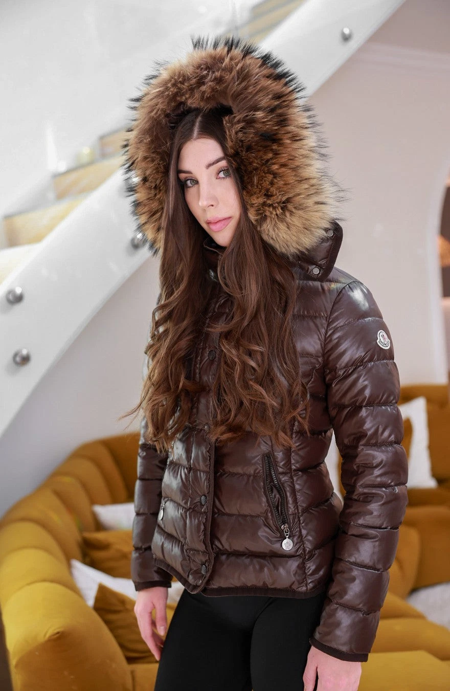 Moncler — Moncler Armoise Down Jacket Size 2 XXL Fur - Size 36/38 or S/M