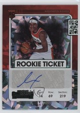 2021-22 Panini Contenders Game Ticket Green Ice Isaiah Todd #160 Auto 0nr3