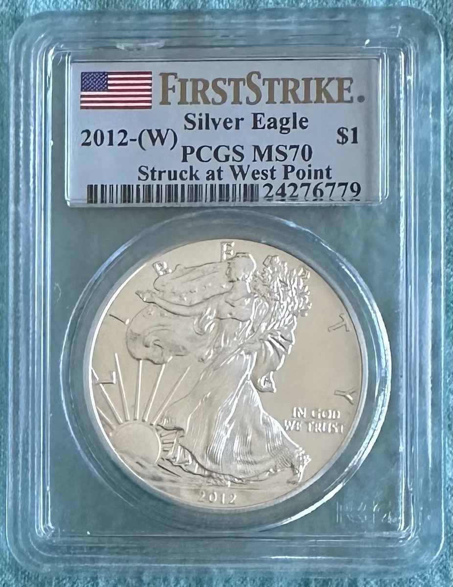American Eagle MS 70 Graded 2012 Silver Bullion Coins for sale | eBay