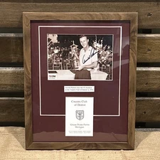 Arnold Palmer Autograph Signed 1954 Amateur Champion Detroit Country Club PSA