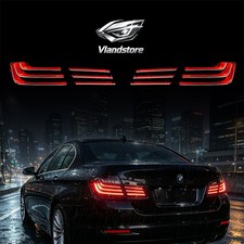 Vland GST R�ckleuchten f�r 2010-2017 BMW 5-Series F10 F18 Smoked Rear Brake Lamp