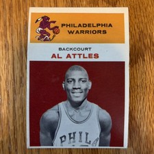 1961-62 FLEER #1 AL ATTLES WARRIORS ROOKIE
