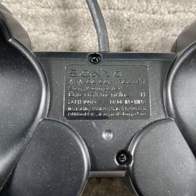 Vintage Sony PlayStation 2 DualShock 2 Controller Black SCPH-10010 Wired Tested