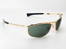 Rare Vintage Ray-Ban L0255 Gold Metal Sunglasses Bausch  Lomb Designer Shades