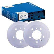 2x HELLA PAGID BREMSSCHEIBEN Ø272mm HINTEN passend für MERCEDES G-KLASSE SPRINTE