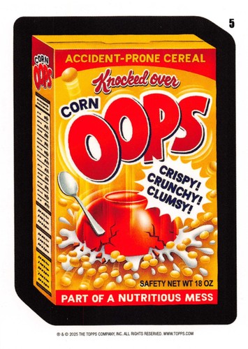 TOPPS WACKY PACKAGES ANS 2025 PICK-A-CARD BASE,FLASHBACK,OLD-SCHOOL,PALS,PUZZLE - Picture 20 of 221