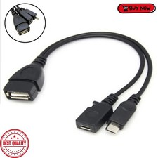 New USB PORT ADAPTER OTG Cable for Amazon FIRE TV 3 OR 2nd Gen FIRE STICK