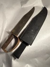 Civil War Confederate CSA D-Guard Bowie Knife W/ South Carolina Markings