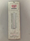 Great Vintage Advertising Mohawk Liqueur Brand Beer Mancave  Metal Thermometer