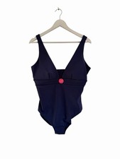 Monsoon Swimsuit Swimming Costume New With Out Tags Size 20 Mesh V Neck Blue