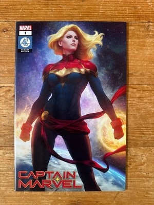CAPTAIN MARVEL #1 ARTGERM COLLECTIBLES EXCLUSIVE TRADE DRESS 1/30/2019