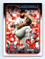 #476 2024 Topps Drew Rom RC St. Louis Cardinals