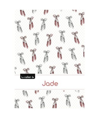 Le cahier de jade: Le cahier de jade - blanc, 96p, a5 - ballerine, Collectif
