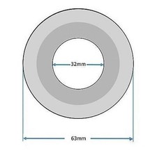 Replacement Geberit Ideal Standard Rubber Cistern Flush Valve Seal Washer