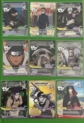 Naruto Mythos TCG 1 Edition FULL ART C/UC Cards Non Holo-Lot (ref.02300526)